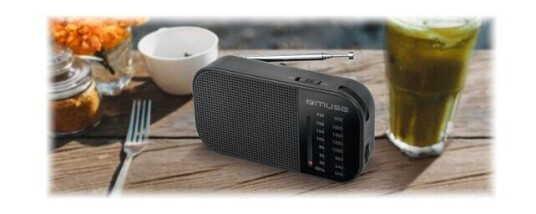 Muse M-025 R Bærbar FM/AM-radio Svart Muse M-025 R Bærbar FM/AM-radio Svart