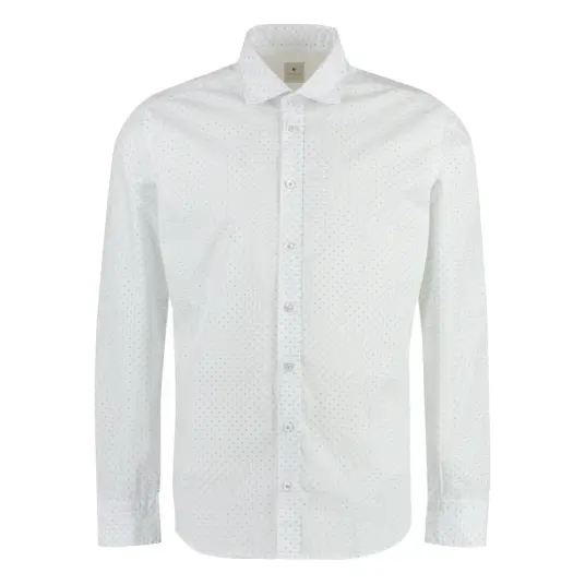 Bastoncino Herre Skjorter Hvit 5XL Bastoncino Herre Skjorter Hvit 5XL