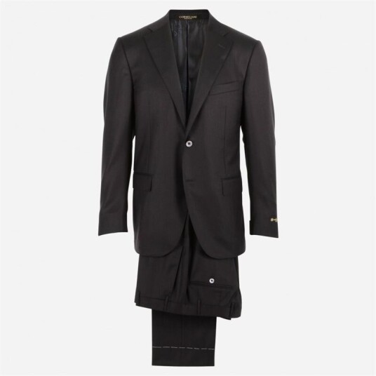 Corneliani Suit S130 - Classic Black Corneliani Suit S130 - Classic Black
