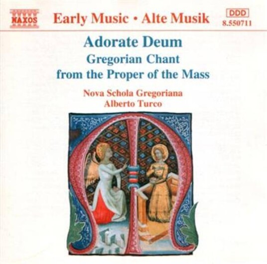 Giovanni Melloncelli Adorate Deum Gregorian Chant Mass Propers CD Giovanni Melloncelli Adorate Deum Gregorian Chant Mass Propers CD