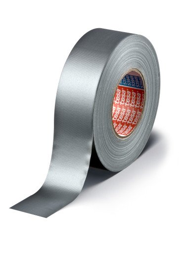 TESA 53949 Matt Gaffa Tape Sølv