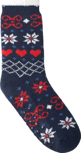 Cuddly Socks by Taubert - Sokker Lovely Winter Lined Anti-slip Socks - Blå