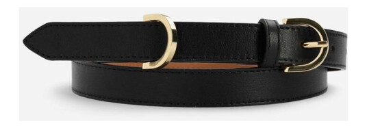 Maison Boinet Woman Belt 20mm Black