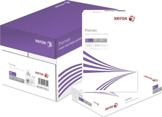 Xerox Premier White Paper A3 90 G/M² Hvit 114±2 Μm 91% 4 År 500 Ark