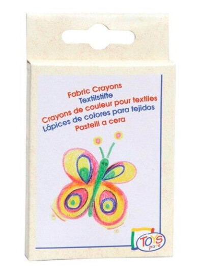 Goki Wax Crayon for Textiles 8pcs.