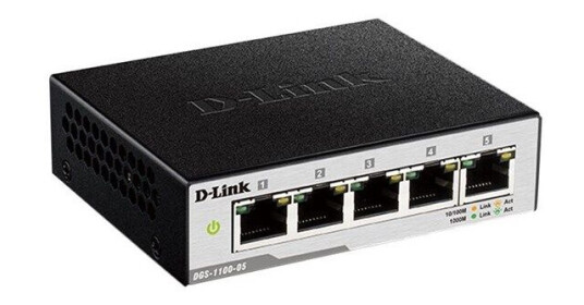 D-Link Smart Managed Switch DGS-1100-05 (0790069386251) D-Link Smart Managed Switch DGS-1100-05 (0790069386251)