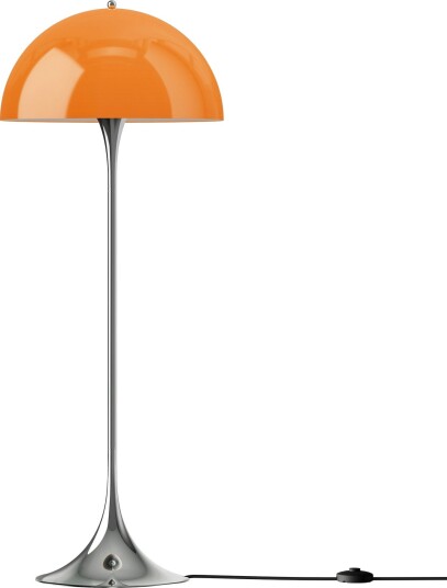 Panthella Gulvlampe 50 cm, Opal Orange