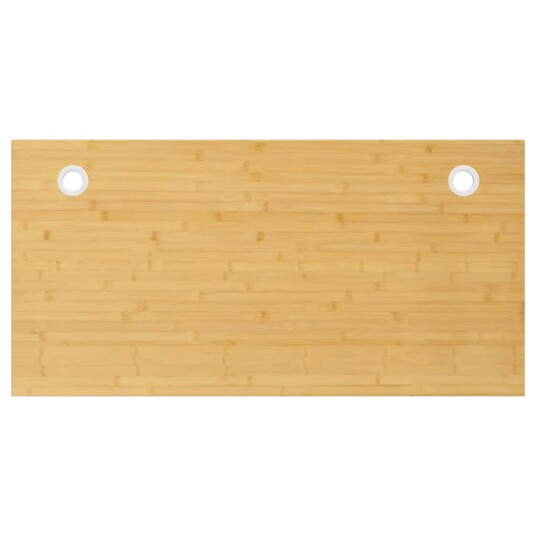 vidaXL Skrivebordsplate 100x50x2,5 cm bambus