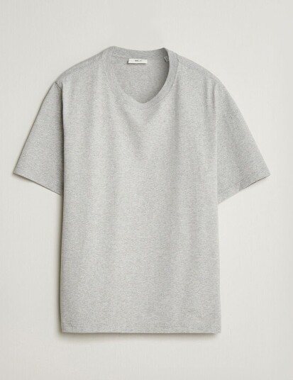 NN07 Jett Printed HQ T Shirt Grey Melange NN07 Jett Printed HQ T Shirt Grey Melange