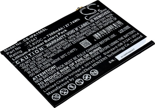Batteri til Apple iPad Air 2 etc