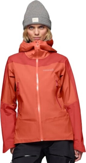 Norrøna Falketind GORE TEX Jacket Dame Deep Sea Coral/Baked Apple M Norrøna Falketind GORE TEX Jacket Dame Deep Sea Coral/Baked Apple M