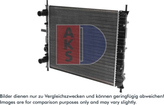AKS DASIS 080005N Radiator motorkjøling