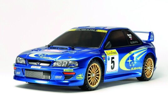 Tamiya TT 02 RC Subaru Impreza Monte Carlo 99 Radiostyrt Bil 1:10 Tamiya TT 02 RC Subaru Impreza Monte Carlo 99 Radiostyrt Bil 1:10