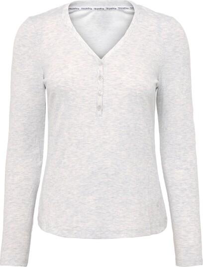 Triumph Mix & Match Lsl Top Soft   Grey   36