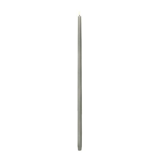 Uyuni Lighting Taper Candles Led kronelys 2,3x75 cm 1 stk sandstone