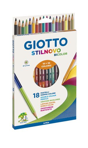 Fargeblyant Giotto 18 blyanter 36 frg