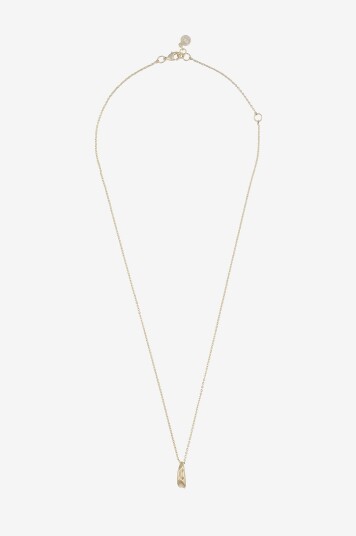 Snö of Sweden Halskjede Wave Pendant Neck 50 cm Gull Snö of Sweden Halskjede Wave Pendant Neck 50 cm Gull
