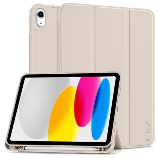 iPad (2022) Tech-Protect SmartCase Pen Tri-Fold Folio-deksel Stjernelys