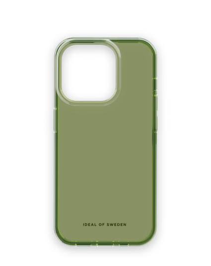 iPhone 15 Pro iDeal Of Sweden Clear Deksel - Khaki