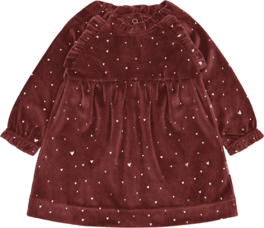 Hust&Claire Hust and Claire Hckis kjole til baby New Maroon