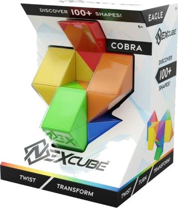 Goliath Nexcube Cobra 8+ År 100 Forskjellige Figurer