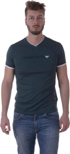 Armani Jeans Herre Topper Grønn L,