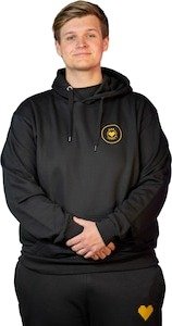 Gamere Mot Barnekreft Hettegenser 4XL