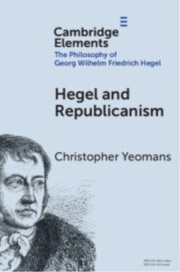 Hegel and Republicanism