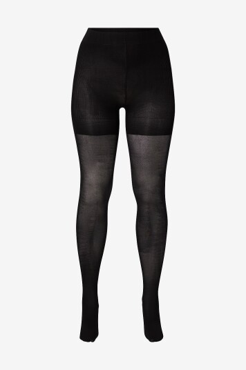 Zizzi Tightser Tights 40 Den Push Up Svart Zizzi Tightser Tights 40 Den Push Up Svart