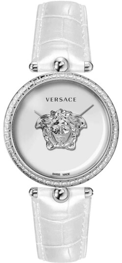 Versace Dameklokke VECO02322 Palazzo Hvit/Lær Ø39 mm