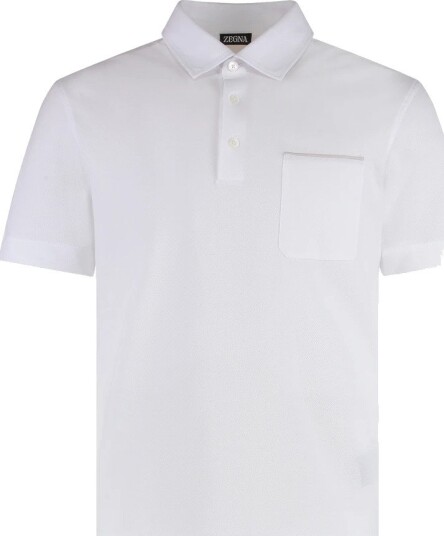 Zegna Herre Topper Hvit 2XL,