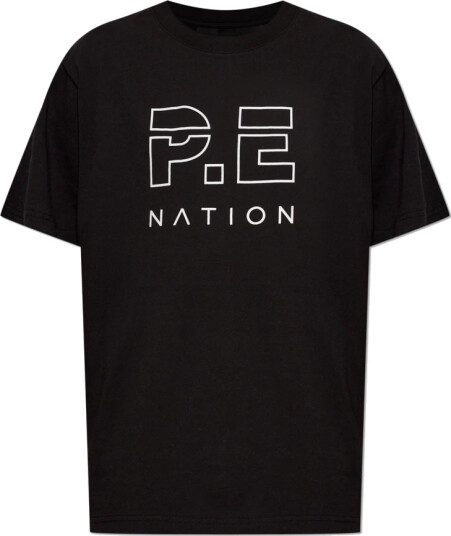 P.E Nation Dame Topper Svart L,