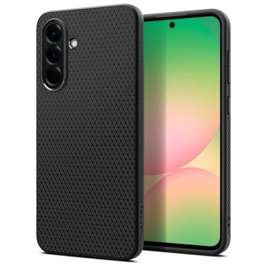 Spigen Liquid Air Mobildeksel for Samsung Galaxy A56 5G - Matt Svart Spigen Liquid Air Mobildeksel for Samsung Galaxy A56 5G - Matt Svart