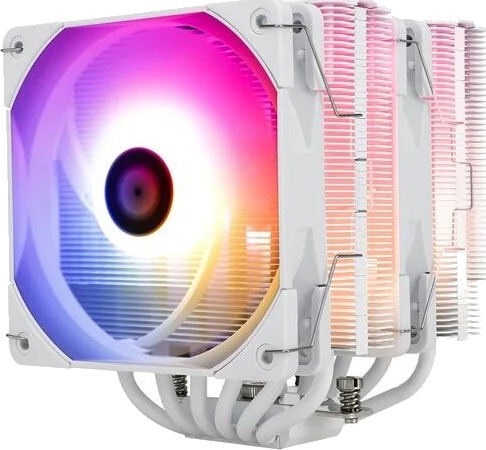 Thermalright Peerless Assassin 120 White Argb Cpu-Kjøler Dual Tower Helhvit Toppplate Argb-Vifte Thermalright Peerless Assassin 120 White Argb Cpu-Kjøler Dual Tower Helhvit Toppplate Argb-Vifte