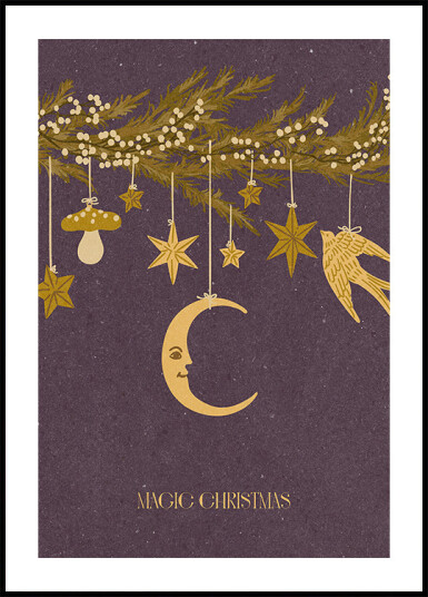 Magic Christmas Plakat Plakat / 50x70cm Magic Christmas Plakat Plakat / 50x70cm