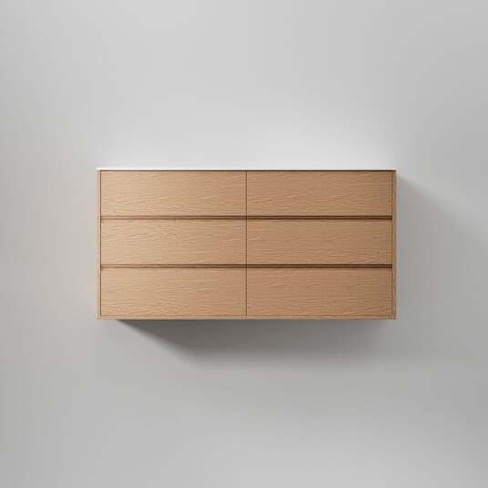 INR Iconic Nordic Rooms Terra Servantskap Natural oak / 140cm Dobbel Grip