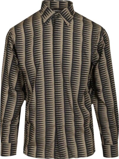 Emporio Armani Herre Skjorter Flerfarget S,