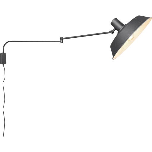 Bolder Vegglampe E27 Svart Bolder Vegglampe E27 Svart