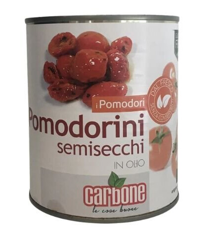 Tomater Cherry Rød Semidried Ds 750 G