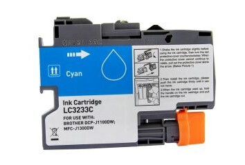 BROTHER LC3233C Blekkpatron cyan 1500 sider Inky