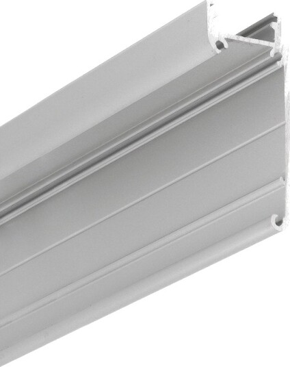 Topmet 1m aluprofil WALLE12 BCD   Anodisert