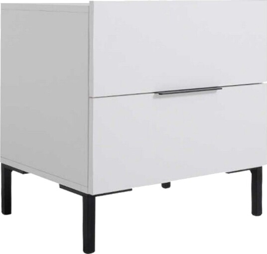 Nattbord Serene Hvit - Hvit