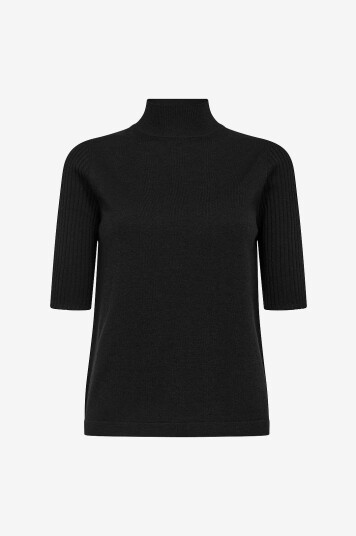 MOS MOSH   Topp mmRelena Turtleneck   Svart
