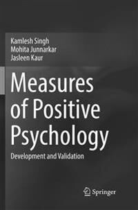 Singh Kamlesh Measures of Positive Psychology