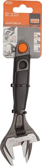 Bahco Ergo Skiftenøkkelsett 9031 og 9029 med Ergonomisk Håndtak
