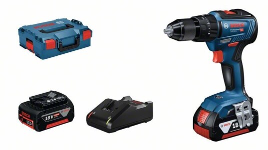 Bosch Batteridrevet Bor-/skrumaskin Gsb 18v-55 Professional