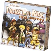 Days of Wonder Ticket to Ride: Første Reise Brettspill for 6+ år