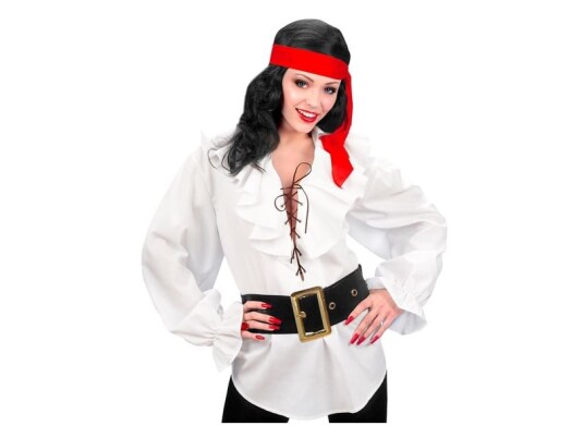 Widmann Hvid Piratskjorte