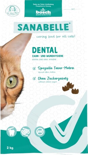 Sanabelle Tørrfôr Care Dental 2 kg