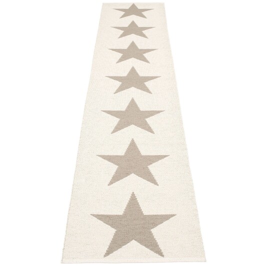Pappelina Viggo matte 70x350 cm one mud / vanilla